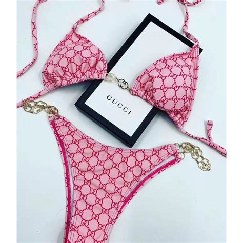 gucci belt womens swimsuit|Gucci bikini dupe.